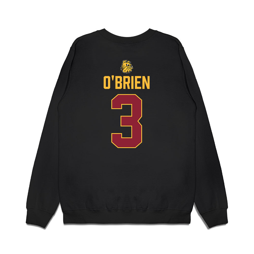 UMN Duluth - NCAA Women's Ice Hockey : MaryKate O'Brien - Vintage Shersey Premium Crewneck Sweatshirt-1