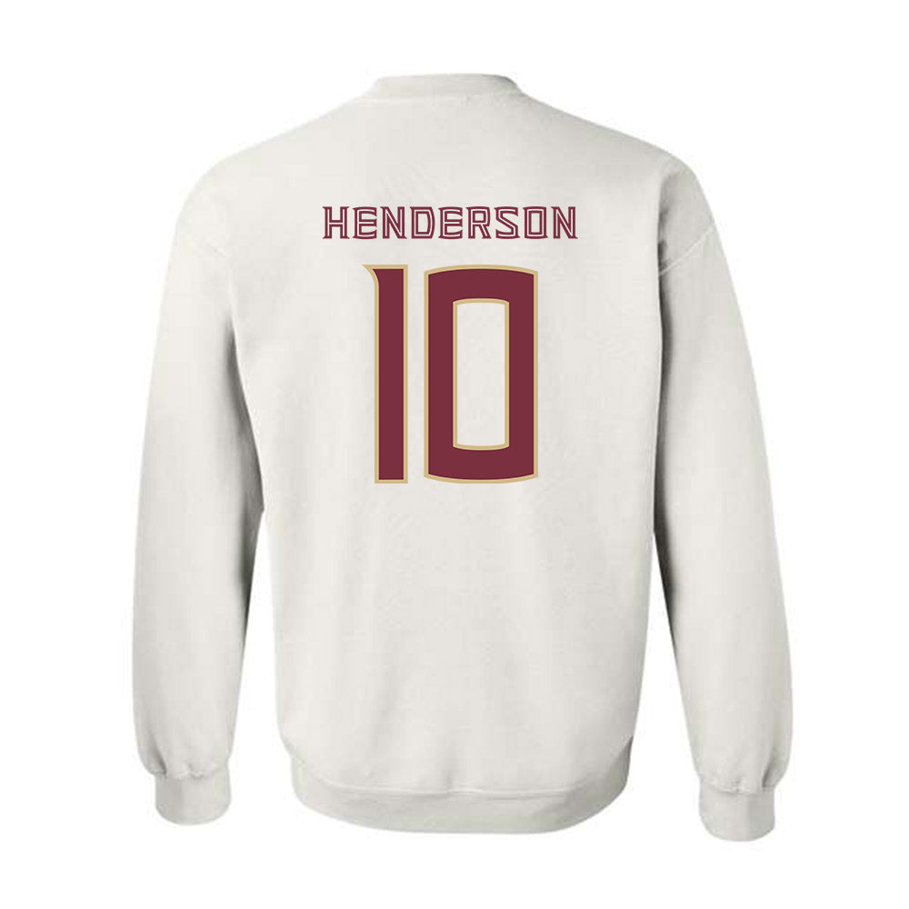 FSU - NCAA Women's Soccer : Ashley Henderson - Classic Shersey Crewneck Sweatshirt-1