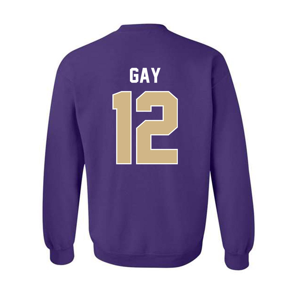 Washington - NCAA Men's Soccer : Carter Gay - NCAA® 2025 National Champs Crewneck Sweatshirt-1
