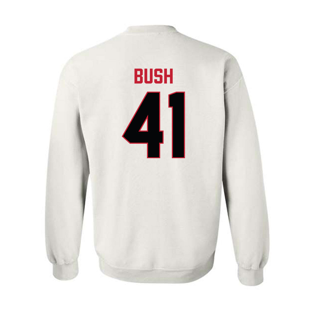 Ferris State - NCAA Football : Michael Bush - National Champions Shersey Crewneck Sweatshirt-1