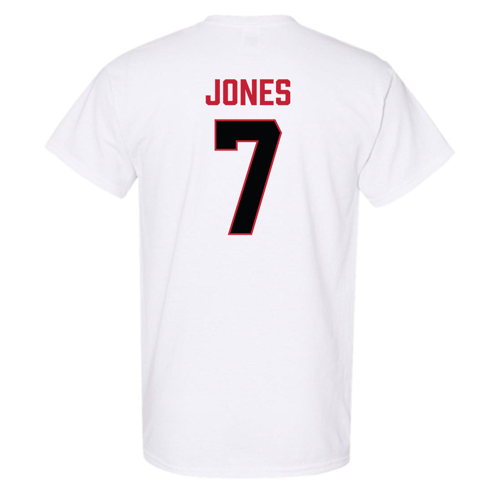 Ferris State - NCAA Football : Marcel Jones - National Champions Shersey T-Shirt-1