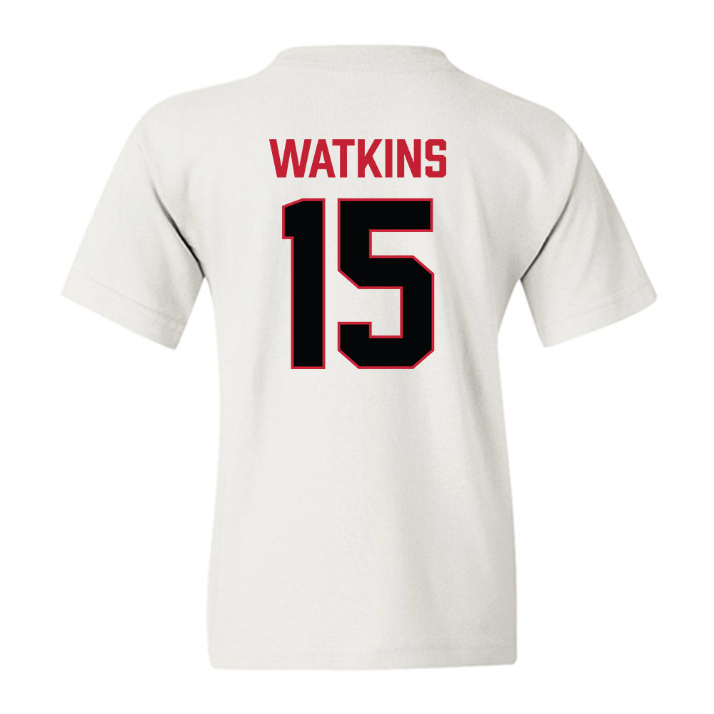 Ferris State - NCAA Football : Jerlaius Watkins - National Champions Shersey Youth T-Shirt-1