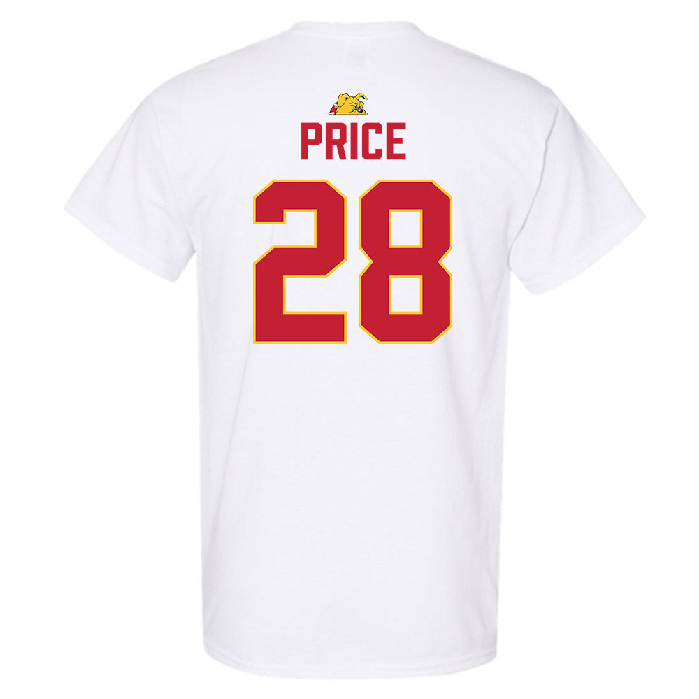 Ferris State - NCAA Football : Jakob Price - 5 years National Champions T-Shirt-1