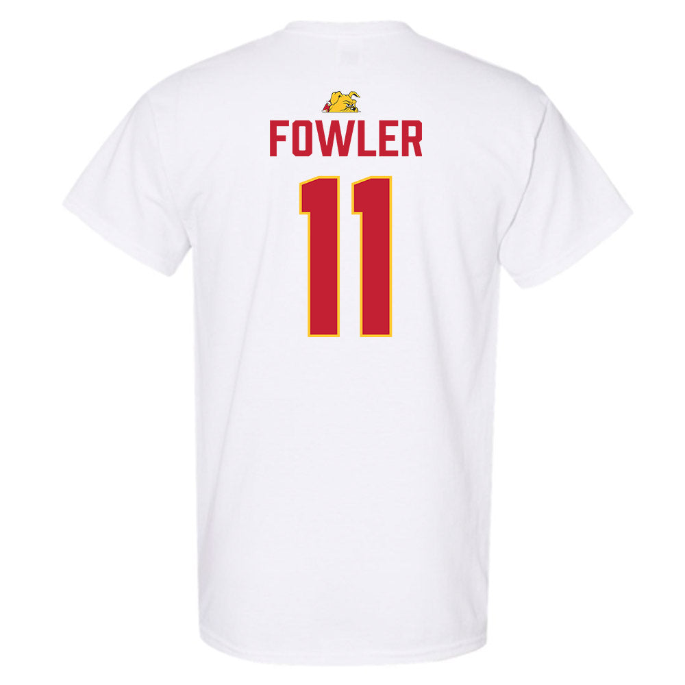 Ferris State - NCAA Football : Tyrone Fowler - 5 years National Champions T-Shirt-1