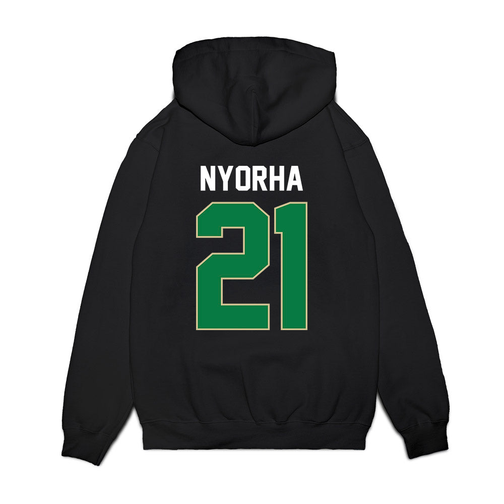 USF - NCAA Men's Basketball : Adriel Nyorha - Vintage Premium Hooded Sweatshirt-1