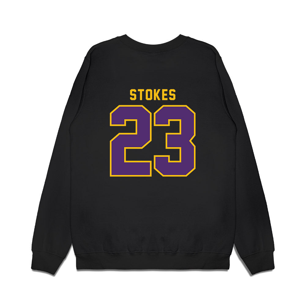 Minn. St. - NCAA Women's Basketball : Haylee Stokes - Vintage Shersey Premium Crewneck Sweatshirt-1