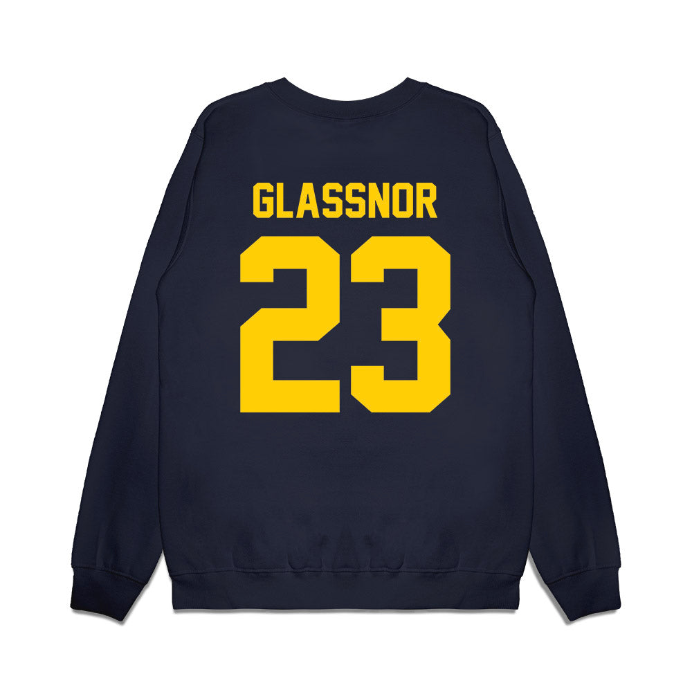 Toledo - NCAA Men's Basketball : Phoenix Glassnor - Vintage Shersey Premium Crewneck Sweatshirt-1