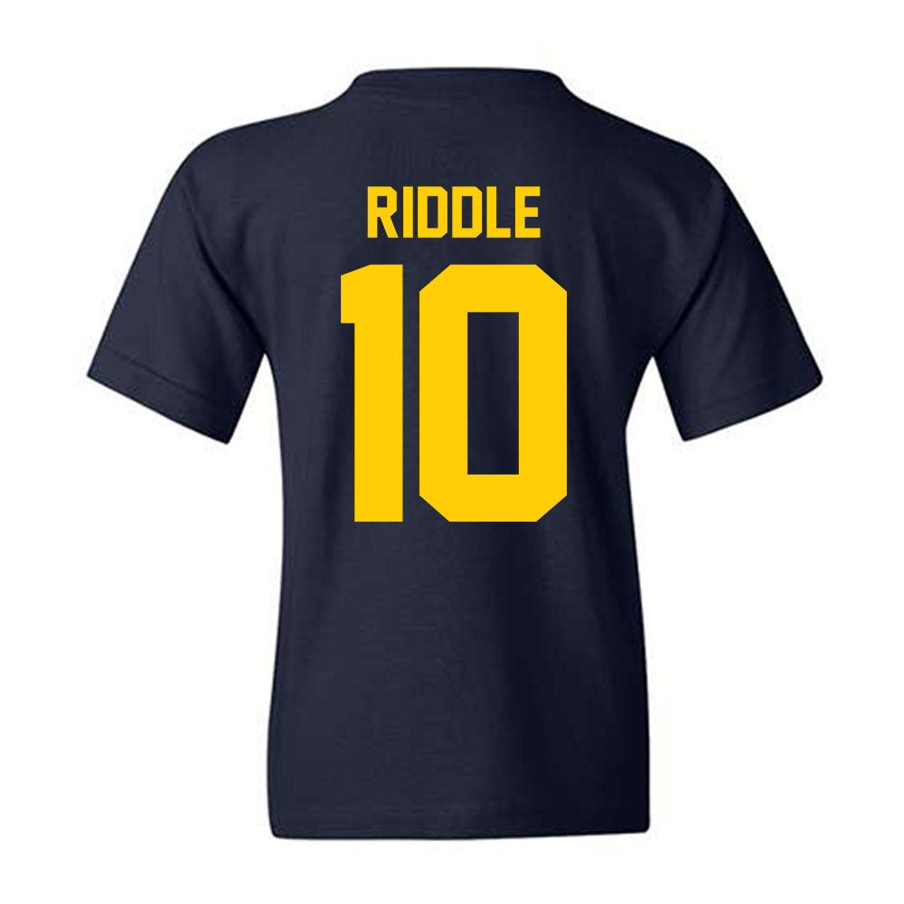 Toledo - NCAA Men's Basketball : Chris Riddle - Vintage Shersey Youth T-Shirt-1