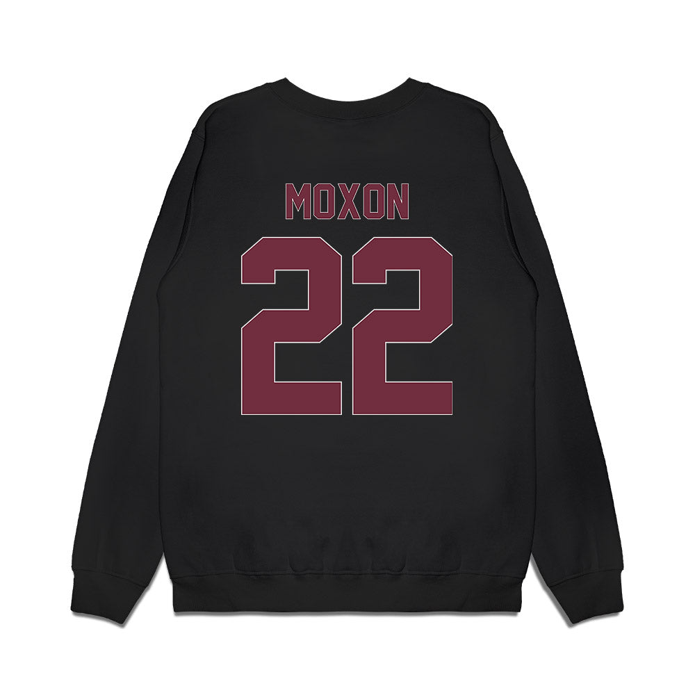 Montana - NCAA Men's Basketball : Luke Moxon - Vintage Premium Crewneck Sweatshirt-1