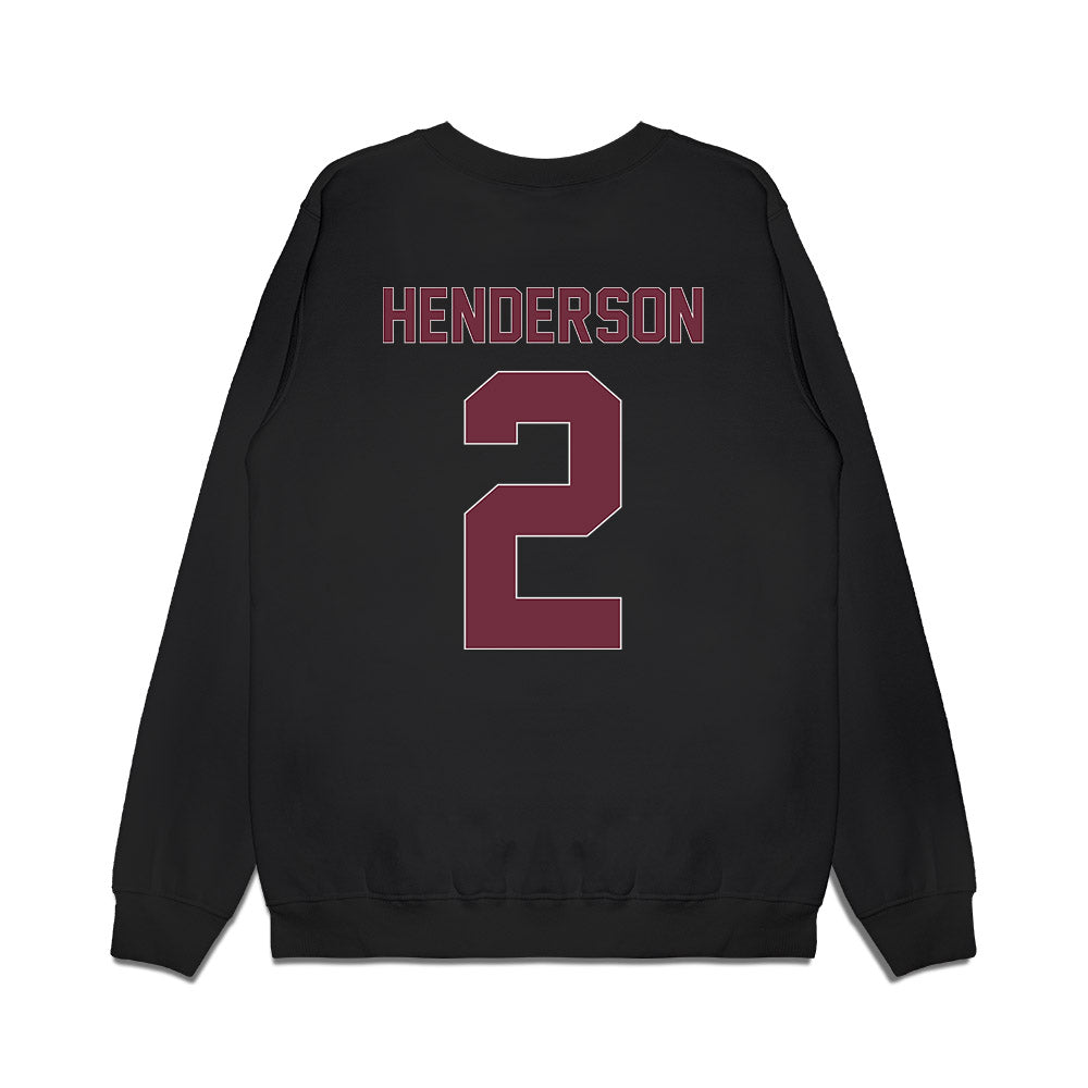 Montana - NCAA Men's Basketball : Chaseh Henderson - Vintage Premium Crewneck Sweatshirt-1