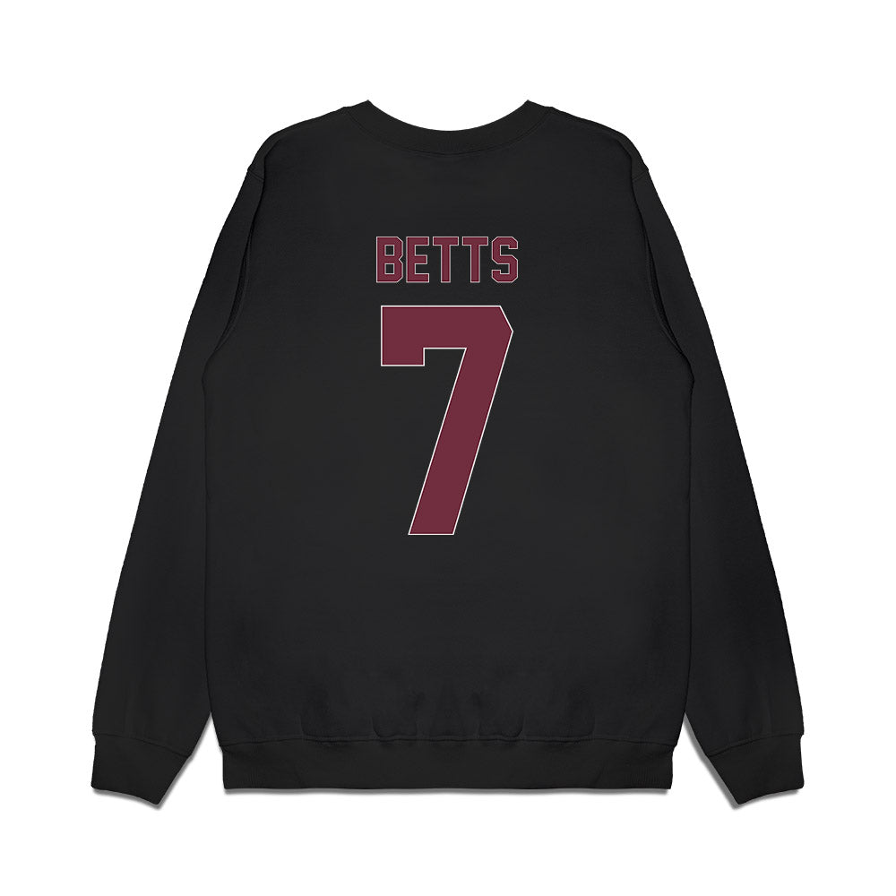 Montana - NCAA Men's Basketball : Kadyn Betts - Vintage Premium Crewneck Sweatshirt-1