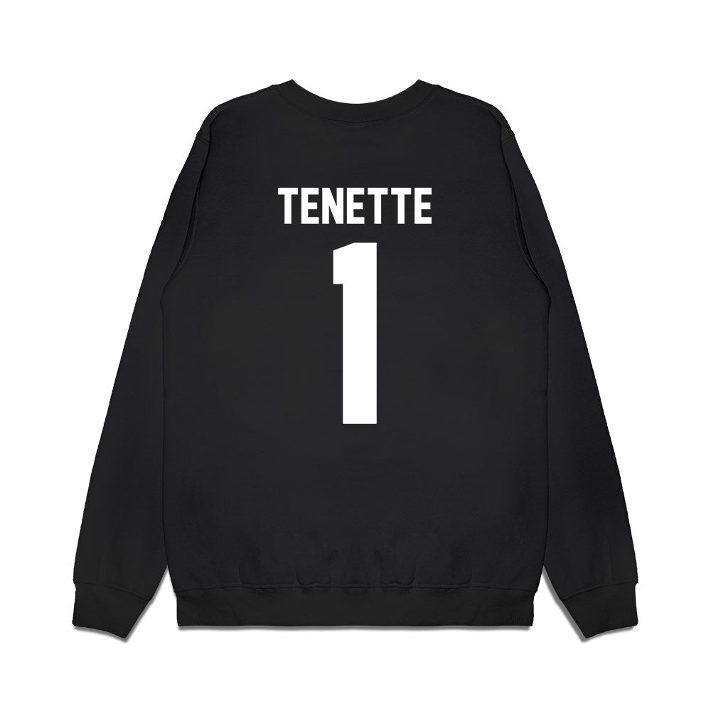 New Mexico - NCAA Men's Basketball : Uriah Tenette - Vintage Basketball Premium Crewneck Sweatshirt-1