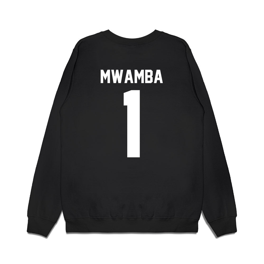 New Mexico - NCAA Women's Basketball : Lydie Mwamba - Vintage Basketball Premium Crewneck Sweatshirt-1