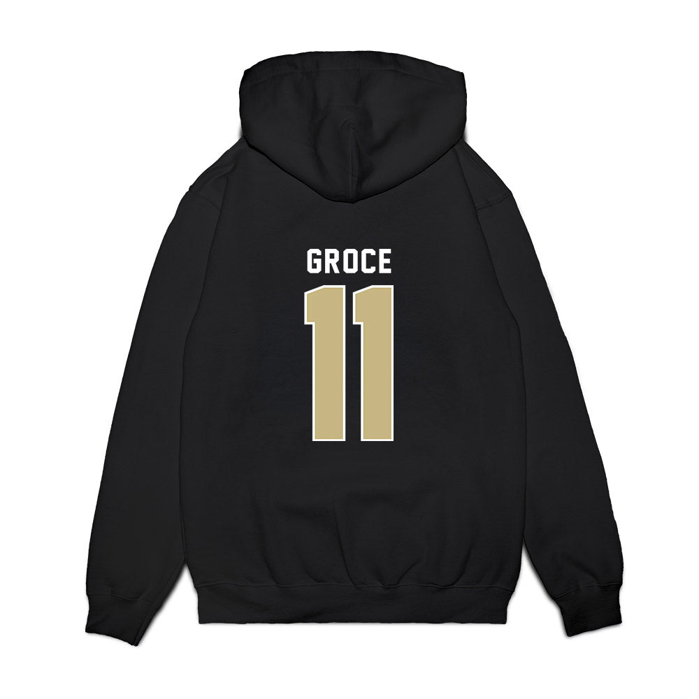 Akron - NCAA Men's Basketball : Conner Groce - Vintage Premium Hooded Sweatshirt-1