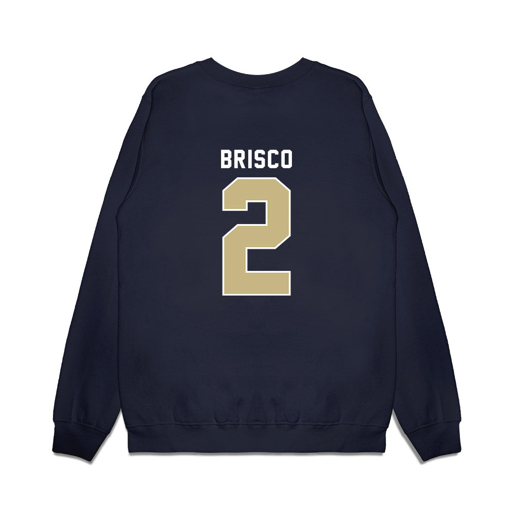 Akron - NCAA Men's Basketball : Rich Brisco - Vintage Premium Crewneck Sweatshirt-1