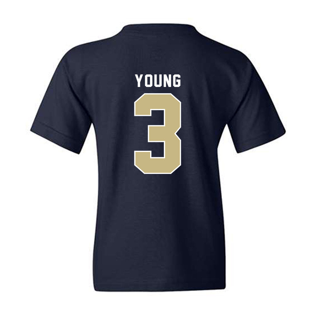 Akron - NCAA Men's Basketball : Sharron Young - Vintage Youth T-Shirt-1