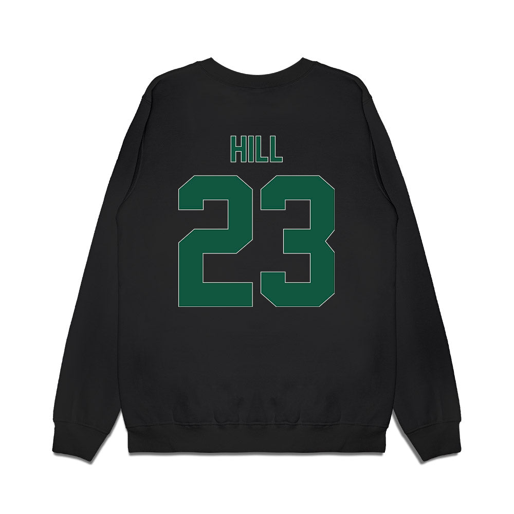 Cleveland State - NCAA Men's Basketball : Manny Hill - Vintage Shersey Premium Crewneck Sweatshirt-1