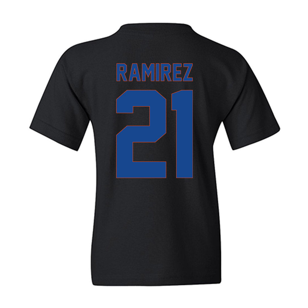 Boise State - NCAA Men's Basketball : Brennan Ramirez - Vintage Shersey Youth T-Shirt-1