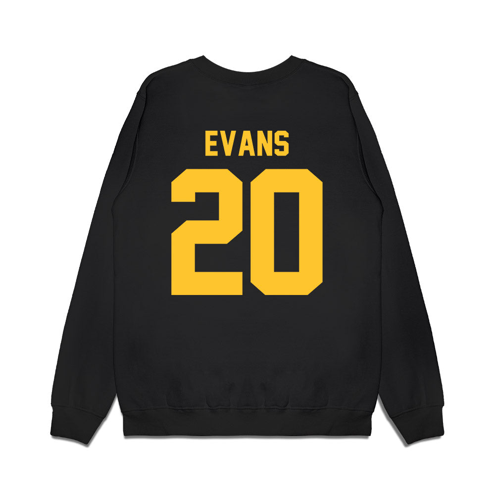 Southern Miss - NCAA Women's Basketball : Je'Mya Evans - Graphic Premium Crewneck Sweatshirt-1