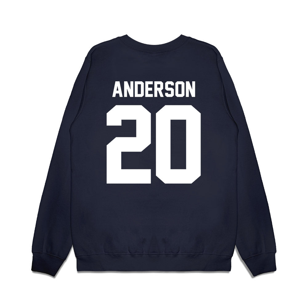 Georgia Southern - NCAA Women's Basketball : Lia Anderson - Vintage Premium Crewneck Sweatshirt-1
