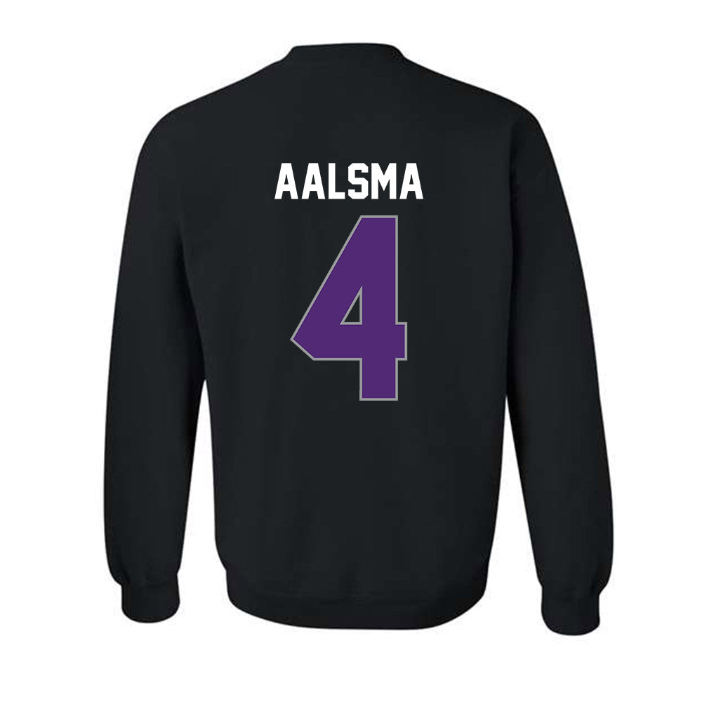 UST - NCAA Women's Basketball : Lydia Aalsma - Vintage Shersey Crewneck Sweatshirt-1
