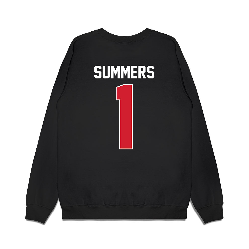 UNLV - NCAA Women's Basketball : Sydni Summers - Vintage Shersey Premium Crewneck Sweatshirt-1