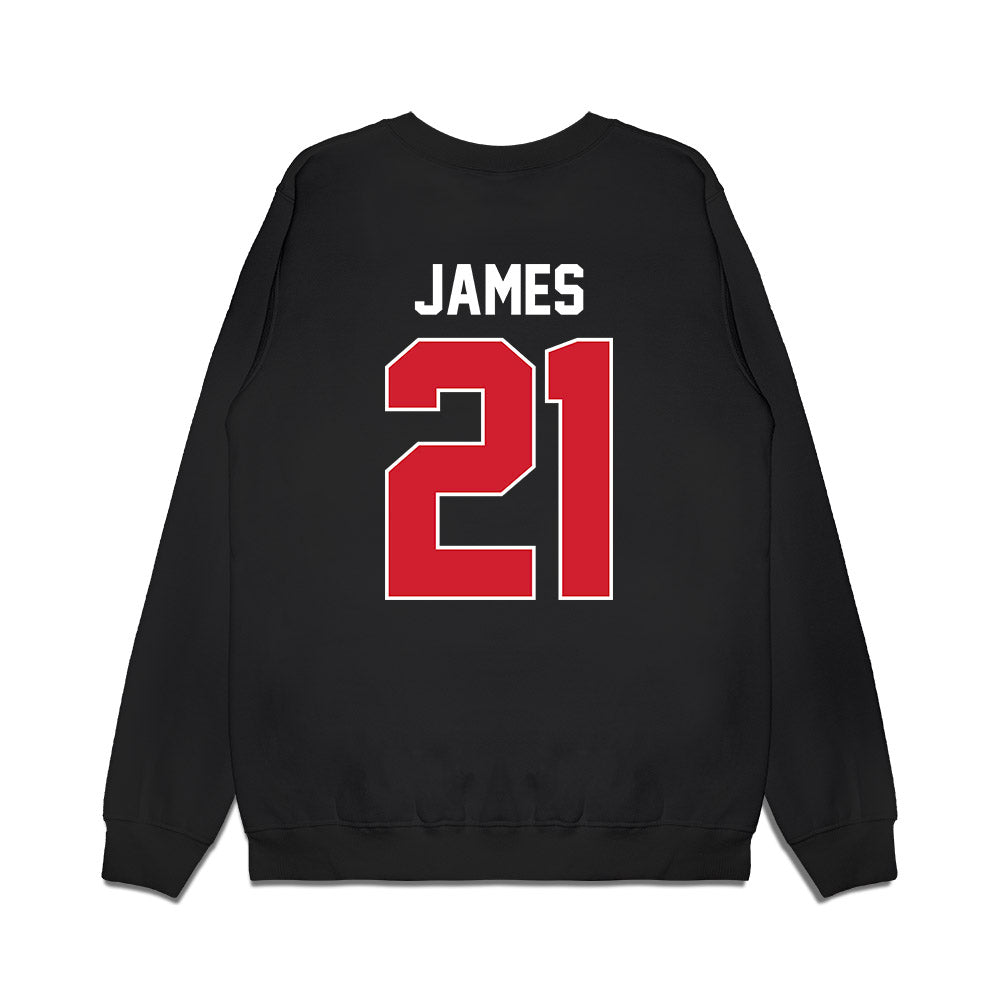 UNLV - NCAA Women's Basketball : Trystan James - Vintage Shersey Premium Crewneck Sweatshirt-1