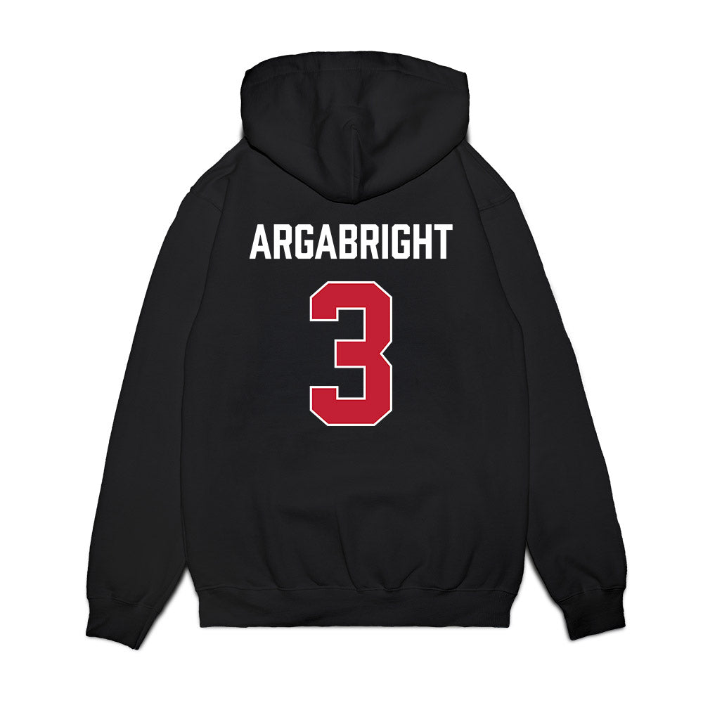 Richmond - NCAA Men's Basketball : Aiden Argabright - Vintage Premium Hooded Sweatshirt-1