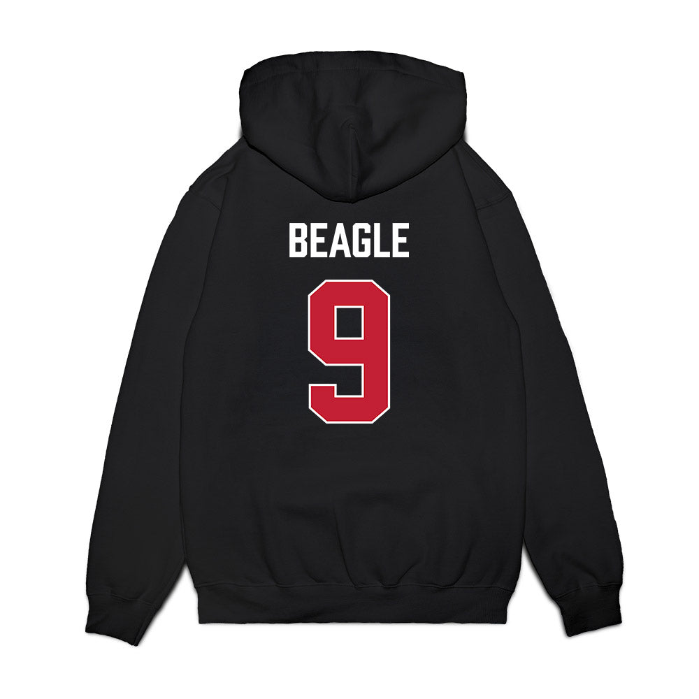 Richmond - NCAA Men's Basketball : Jonathan Beagle - Vintage Premium Hooded Sweatshirt-1