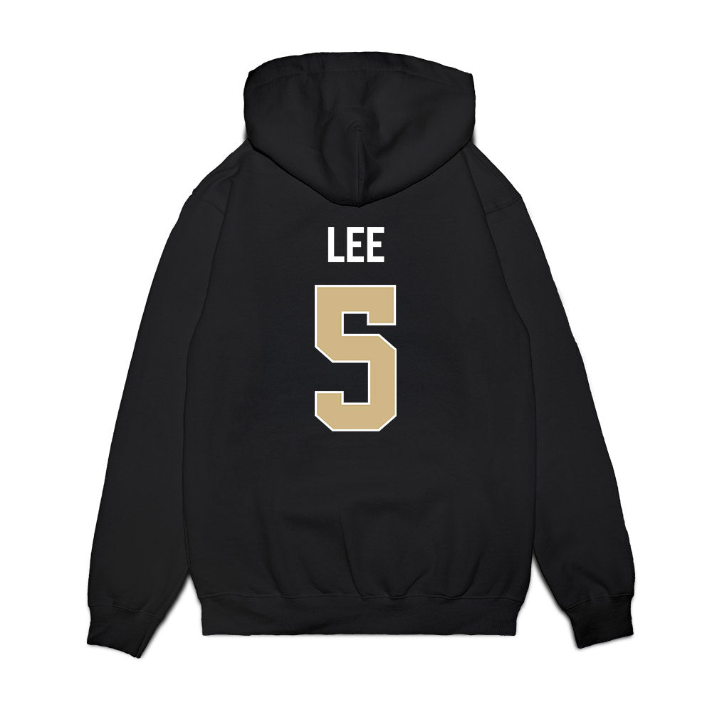 PFW - NCAA Women's Basketball : Lauren Lee - Vintage Basketball Premium Hooded Sweatshirt-1