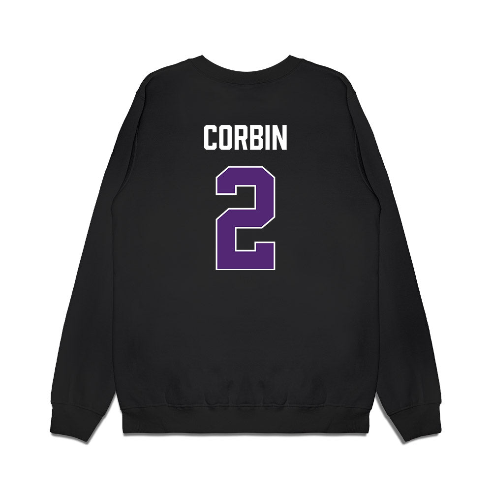 Northern Iowa - NCAA Women's Basketball : Kaylee Corbin - Premium Crewneck Sweatshirt-1