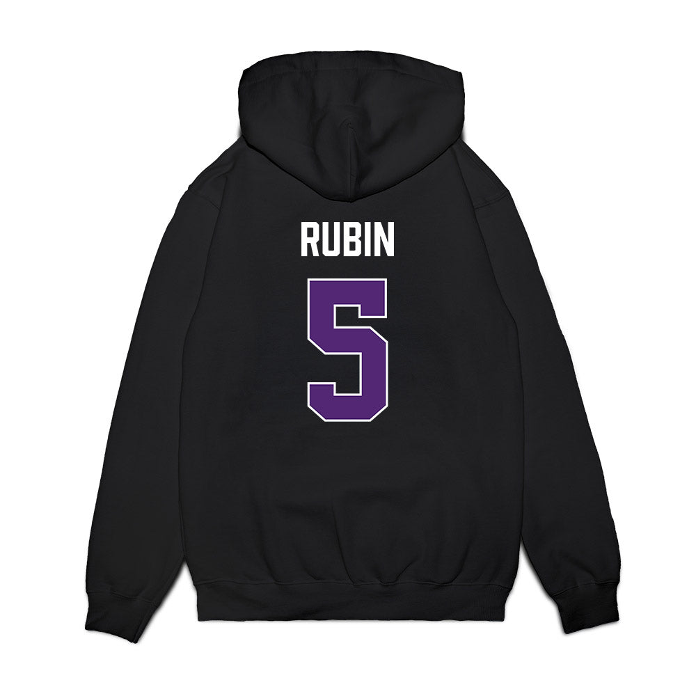 Northern Iowa - NCAA Men's Basketball : Wes Rubin - Premium Hooded Sweatshirt-1