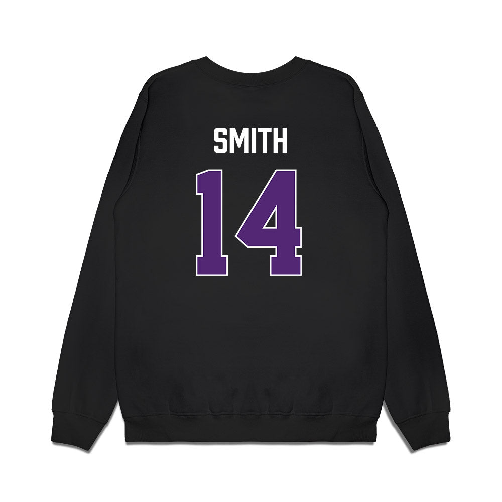 Northern Iowa - NCAA Men's Basketball : Tristan Smith - Premium Crewneck Sweatshirt-1