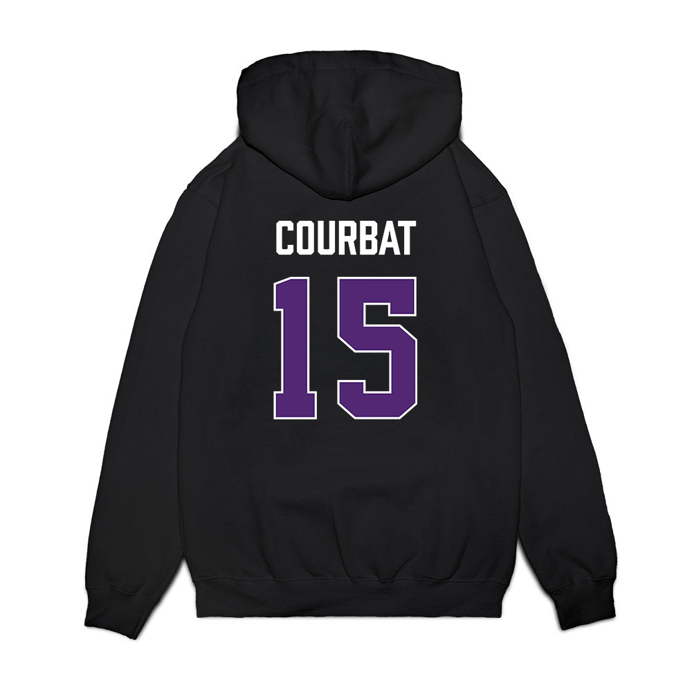 Northern Iowa - NCAA Men's Basketball : Cade Courbat - Premium Hooded Sweatshirt-1
