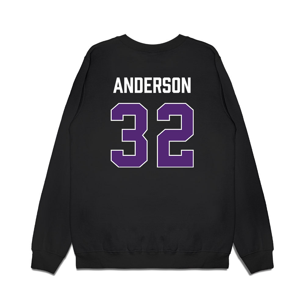 Northern Iowa - NCAA Men's Basketball : Tytan Anderson - Premium Crewneck Sweatshirt-1