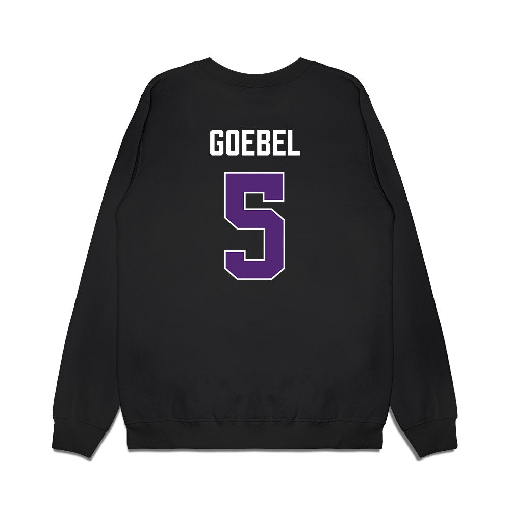 Northern Iowa - NCAA Women's Basketball : Ryley Goebel - Premium Crewneck Sweatshirt-1