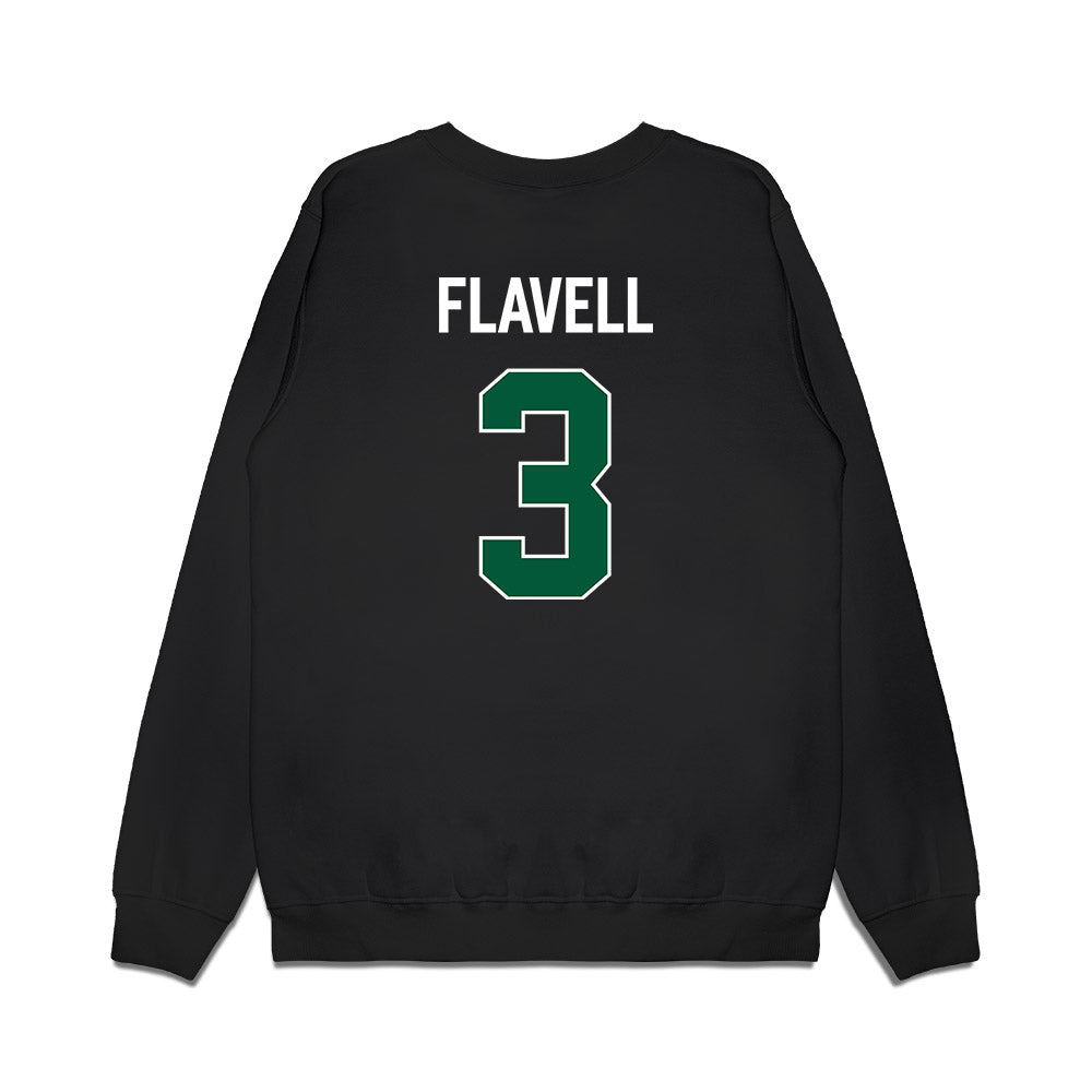 Hawaii - NCAA Women's Basketball : Bailey Flavell - Vintage Shersey Premium Crewneck Sweatshirt-1