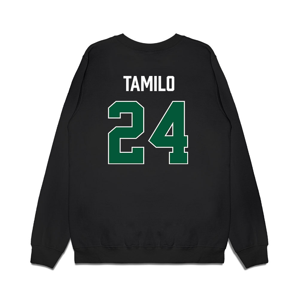 Hawaii - NCAA Women's Basketball : Ritorya Tamilo - Vintage Shersey Premium Crewneck Sweatshirt-1