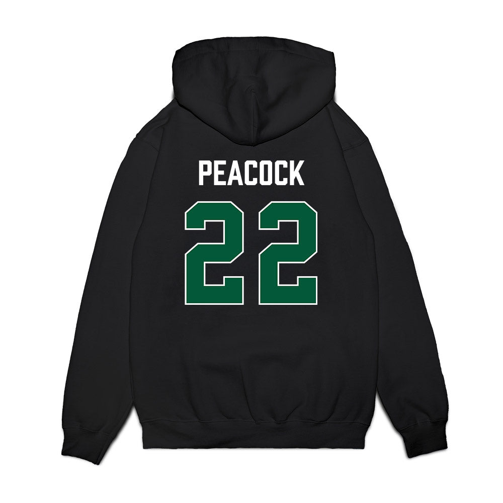 Hawaii - NCAA Women's Basketball : Jade Peacock - Vintage Shersey Premium Hooded Sweatshirt-1