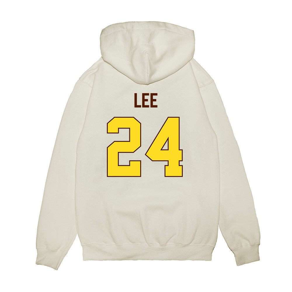 Western Michigan - NCAA Men's Basketball : Robert Lee - Vintage Basketball Premium Hooded Sweatshirt-1