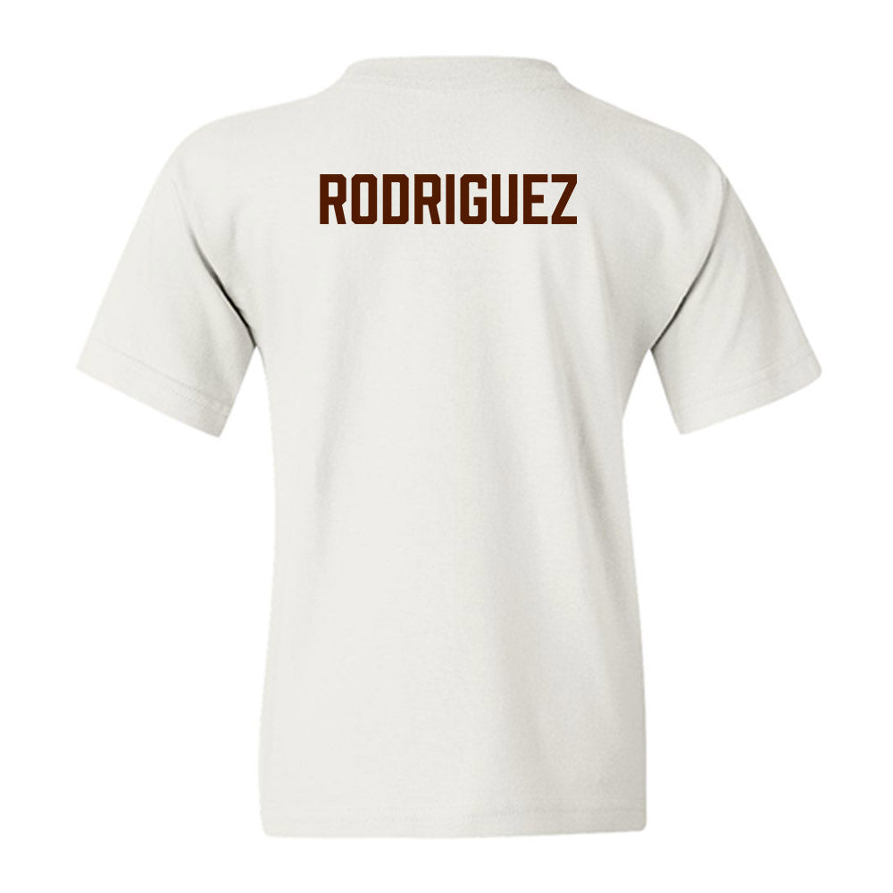 Western Michigan - NCAA Women's Basketball : Vanessa Rodriguez - Vintage Basketball Youth T-Shirt-1