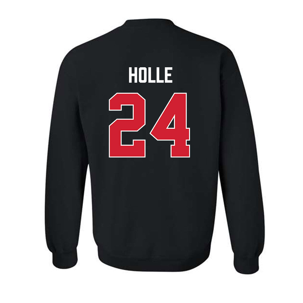 MSUM - NCAA Women's Basketball : Mara Holle - Vintage Shersey Crewneck Sweatshirt-1