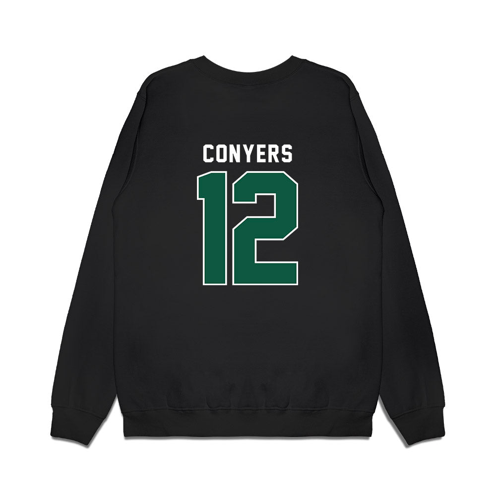UNC Charlotte - NCAA Men's Basketball : Arden Conyers - Vintage Premium Crewneck Sweatshirt-1