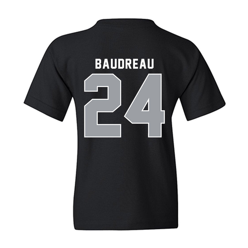 Nevada - NCAA Men's Basketball : Christopher Baudreau - Vintage Youth T-Shirt-1