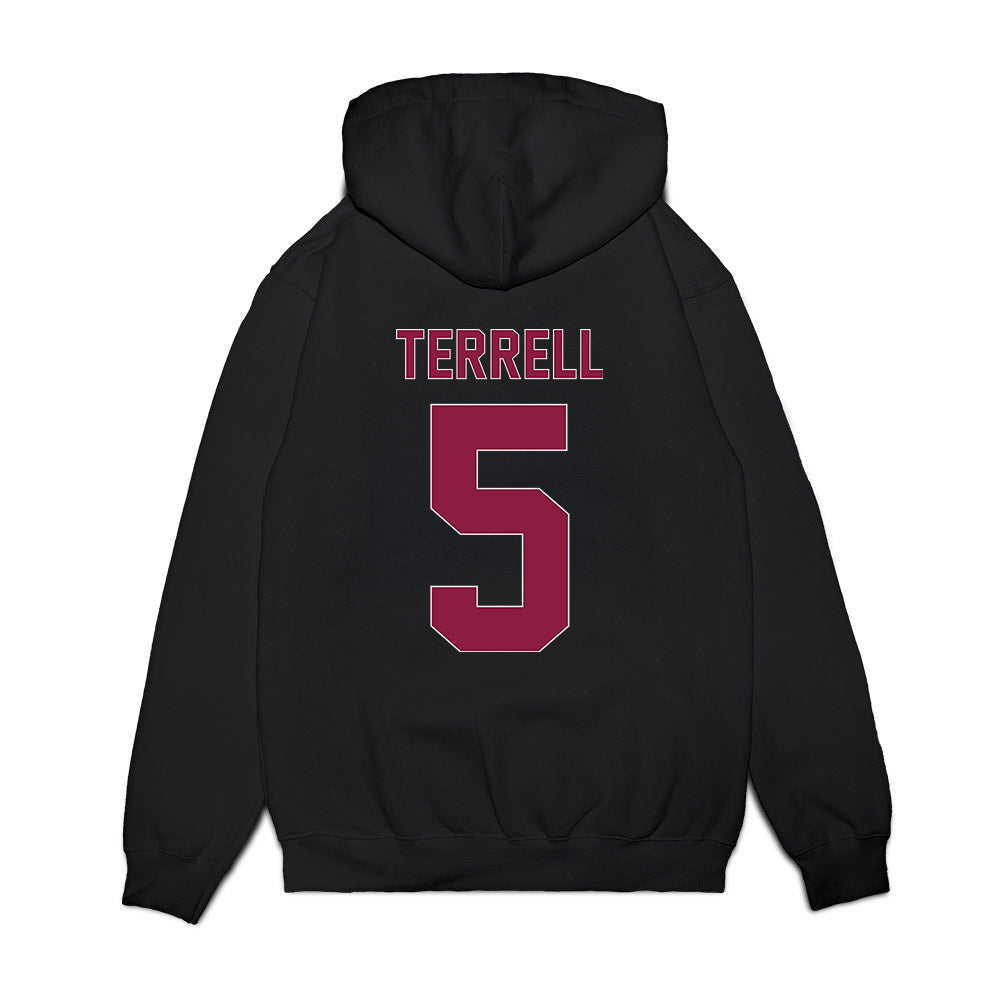 NMSU - NCAA Men's Basketball : Chris Terrell - Vintage Premium Hooded Sweatshirt-1