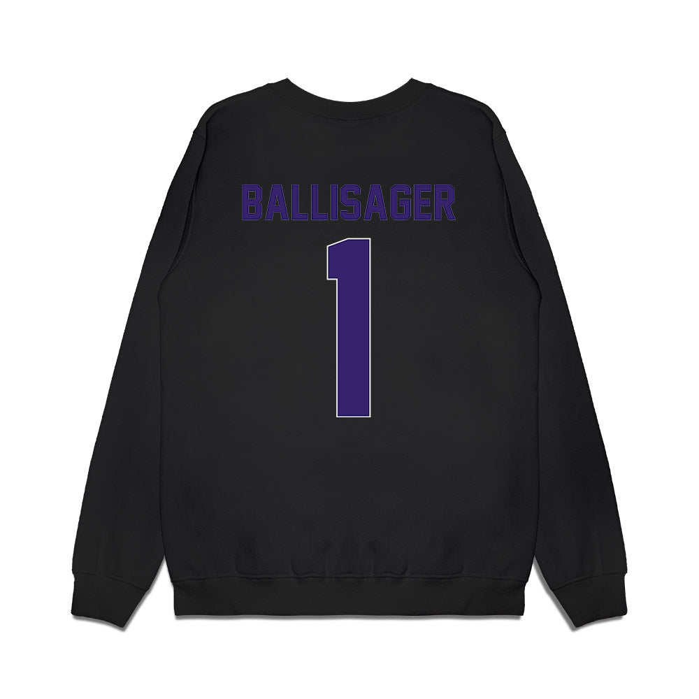 Portland - NCAA Men's Basketball : Jermaine Ballisager - Vintage Premium Crewneck Sweatshirt-1