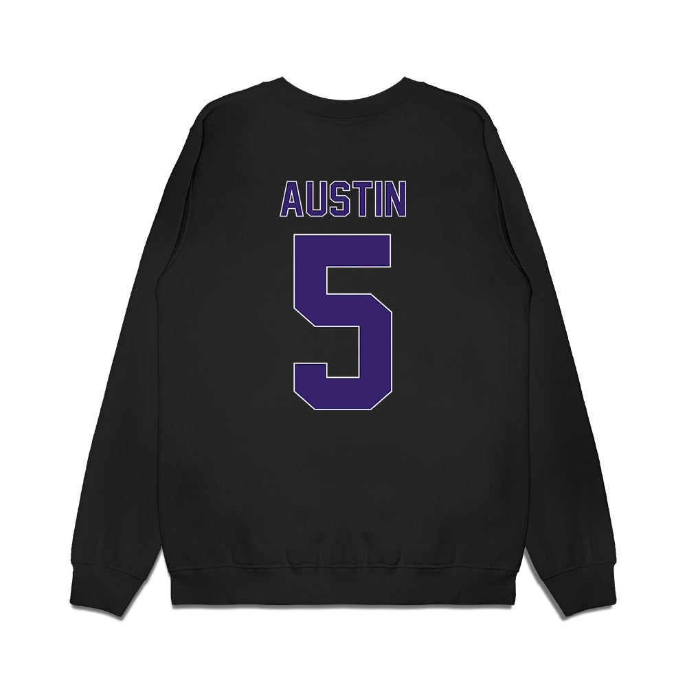 Portland - NCAA Men's Basketball : Chris Austin - Vintage Premium Crewneck Sweatshirt-1