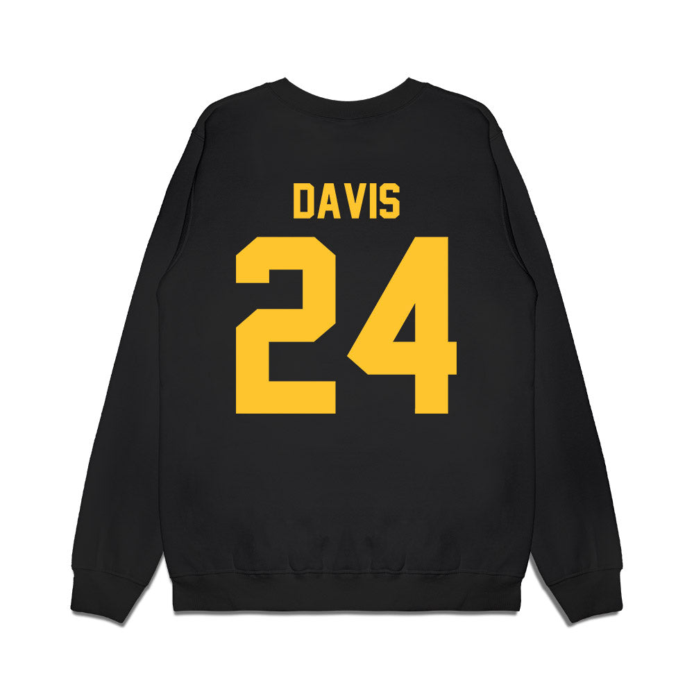 Central Michigan - NCAA Women's Basketball : Indya Davis - Vintage Premium Crewneck Sweatshirt-3