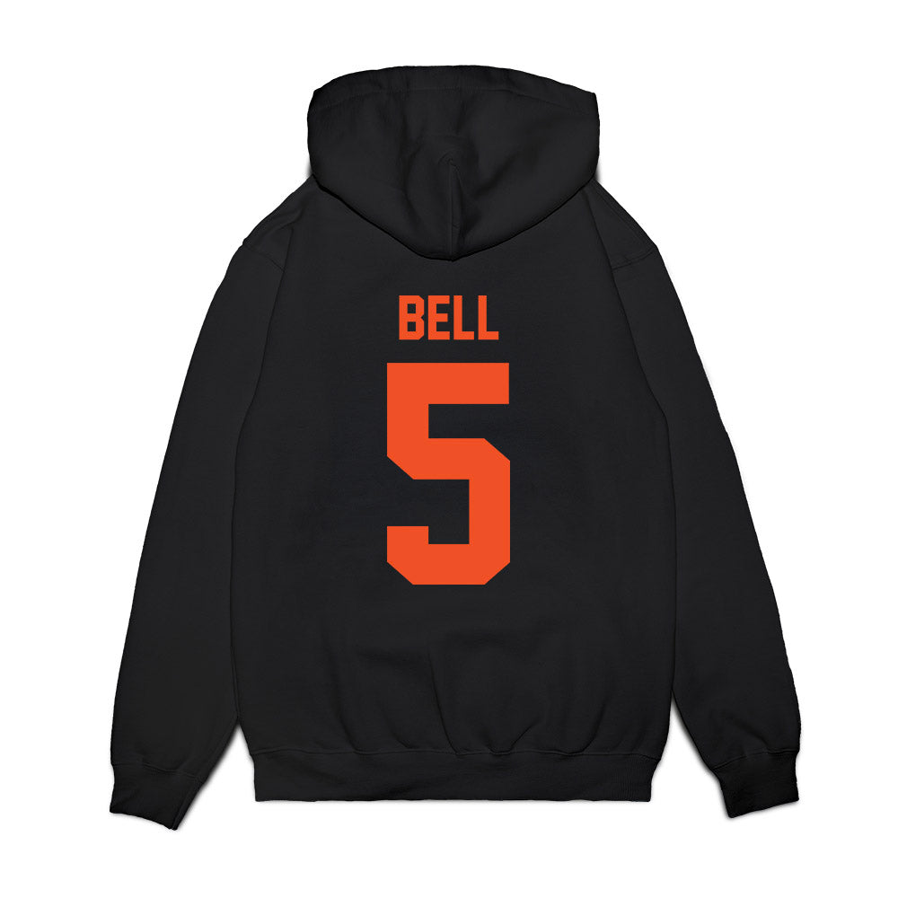 UTRGV - NCAA Men's Basketball : Caden Bell - Vintage Shersey Premium Hooded Sweatshirt-1