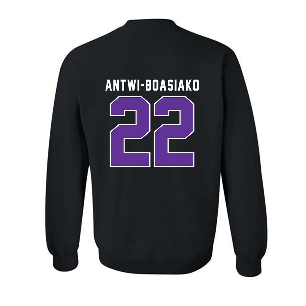 SFA - NCAA Men's Basketball : Nana Antwi-Boasiako - Vintage Shersey Crewneck Sweatshirt-1